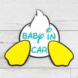 babyincarマグネットステッカードナルド ディズニーベイビーベビーインカー