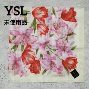 YSL イヴ・サンローラン／大判ハンカチ