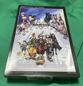 【テンヨー】 Disney ディズニー KINGDOM HEARTS キングダムハーツ 1000ピースジグソーパズル JIGSAW PUZZLE 内袋未開封品　現状品