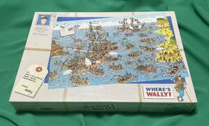 【ビバリー】 WHERE'S WALLY? ウォーリーを探せ 1000ピースジグソーパズル 『ザ パイレーツ』 JIGSAW PUZZLE 未開封品　現状品