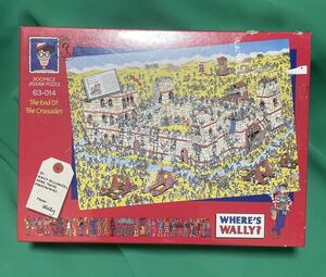 【ビバリー】 WHERE'S WALLY? ウォーリーを探せ　300ピースジグソーパズル 『十字軍』 JIGSAW PUZZLE 未開封品　現状品