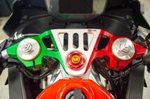 バイク用品 Aprilia アプリリア RS660 2021-2022 ハンドルバー フロント エンドアッパー トップクランプ_画像3