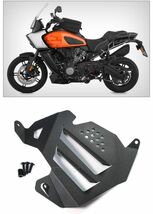 バイク用品 Harley ハーレー パンアメリカ 1250/S 2021-2022 サイド エンジンガード フェンダー カバー 保護 アルミ_画像3
