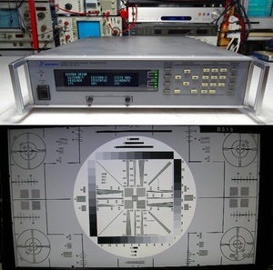 地デジTVの動作テストに！　地上デジタル・ＢＳ用 システム信号発生器 ＥＩＤＥＮ　３５１１Ｂ　ISDBーT,S　画像出力確認済み