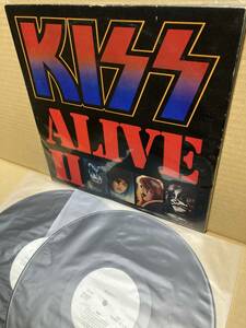 PROMO VIP-9529/30！稀LP x2！キッス KISS / Alive II アライヴ ⅡVictor 見本盤 プロモ LOVE GUN DETROIT ROCK CITY SAMPLE 1977 JAPAN