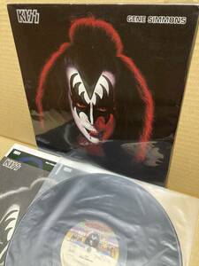 PROMO VIP-6578!.LP! Gene * Symons Gene Simmons Victor sample record promo kisKISS RADIOACTIVE SAMPLE 1978 JAPAN 1ST PRESS NM