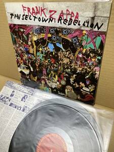 PROMO 40AP 2082/3！美盤LP x2！フランク ザッパ Frank Zappa Tinseltown Rebellion ティンゼルタウンの暴動 CBS/Sony 見本盤 SAMPLE JAPAN