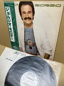 PROMO 25S-27！美盤LP帯付！ジョルジオ・モロダー Giorgio Moroder / E=MC2 相対性理論考 Polystar 見本盤 プロモ DISCO SAMPLE 1981 JAPAN