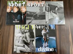 ●VOGUE SPORT ほか 13冊セット ● L’Uomo Vogue Sport ●メンズ・ファッション誌 ●ブルース・ウェーバー ●マリオ・テスティノ