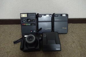 棚16・A715　カメラポラロイド　KODAK　EK160-EF/FUJI　Mr HANDY/FUJIFILM　Mr HANDY　ACE/FUJIFILM　90ACE/Polaroid　5台セット