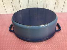 STAUB LA COCOTTE ストウブ ココット 33両手鍋　　中古現状品　(100s)_画像5