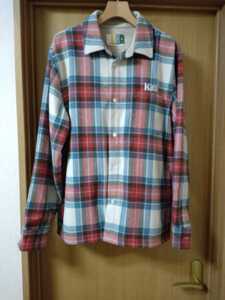 Lサイズ KITH Check Plaid Ginza ウール シャツジャケット Bergamot shirt shirts