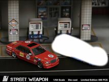 1/64 Street Weapon ベンツ　Benz W140 レッドピッグ_画像5