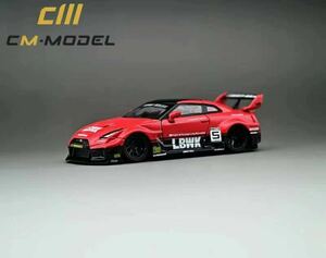 1/64 CM MODEL 日産　Nissan GTR R35 LBWK #5 ホイール付き