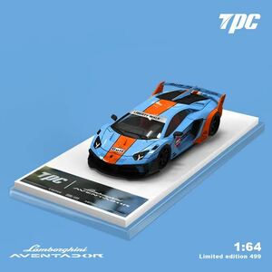 1/64 TPC ランボルギーニ　アヴェンタドール　LP700 GT EVO gulf ガルフ