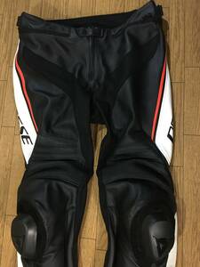 DAINESE MISANO 牛革製レーシングレザーパンツ EU/58サイズ ウエスト幅100-108cm 身長184-188cm 美品