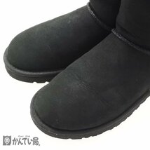 UGG　ムートンブーツ　24㎝　ブラック　黒