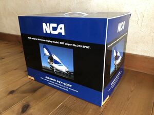 NCA BOEING 747-400F ジオラマ 1/400 ANA JA01KZ B747 GSE