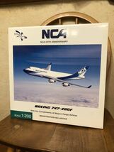 送料無料　NCA BOEING 747-400F JA01KZ 1/200 KZ24401 ANA_画像1