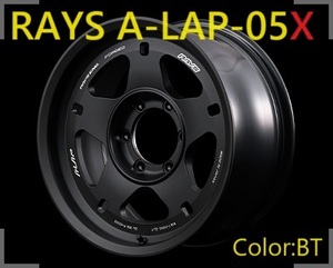 【購入前に納期要確認】RAYS A-LAP-05X SIZE:8J-17 +20 PCD:139.7-6H Color:BT ホイール4本セット