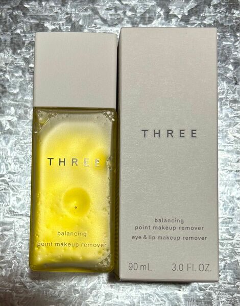 箱付き　THREE バランシング ポイントメイクアップ リムーバー Ｎ