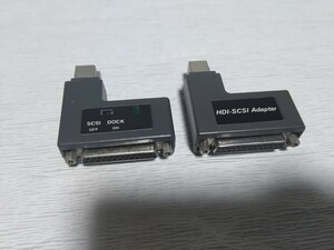 変換アダプタ　HDI　SCSI / DOCK　Adapter　変換コネクタ　PowerBook 用　Mac　Apple