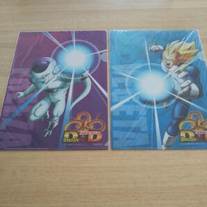 リポビタンD×ドラゴンボールクリアファイル リポビタンDクリアファイル ドラゴンボールクリアファイル ベジータ フリーザ