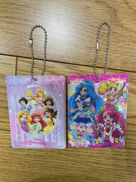 ネームケース　ネームホルダー　ネームケース　ディズニープリンセス　ヒーリングっとプリキュア