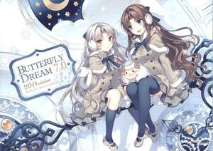 Butterfly Dream(Nardack(ナルダク)/『Butterfly Dream7.0』/オリジナル(創作/美少女)カラーイラスト集/2014年発行 20ページ