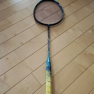 (ジャンク)ナノフレア700 5UG5 バドミントンラケット YONEX