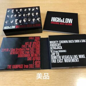 HiGH&LOW ORIGINAL BEST ALBUM CD+Blu-ray