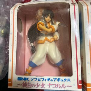 バンプレスト　SNK ソフビフィギュアボックス　ナコルル　修羅