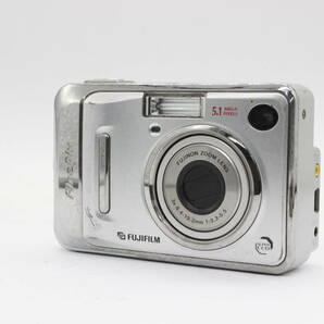 【返品保証】 【便利な単三電池で使用可】フジフィルム Fujifilm Finepix A500 3x コンパクトデジタルカメラ s2379の画像1