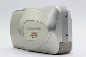 【返品保証】 【便利な単三電池で使用可】オリンパス Olympus CAMEDIA X-200 3x コンパクトデジタルカメラ s2404