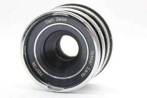 【返品保証】 カールツァイス Carl Zeiss Tessar 50mm F2.8 レンズ s2459