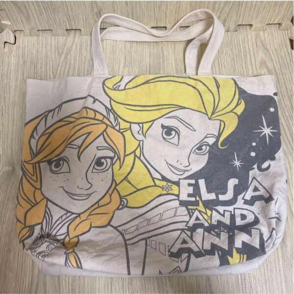 アナと雪の女王 キャンバストートバッグ