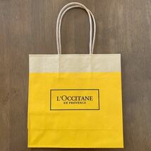 L’OCCITANE ロクシタン 紙袋 3枚 ショッパー ショップ袋 プレゼント ギフト お礼 お祝い お返し ラッピング エコバッグ 可愛い 新品_画像2