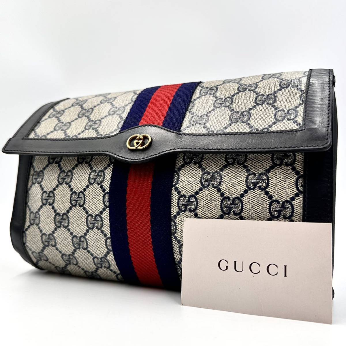 2023年最新】Yahoo!オークション -gucci グッチ ggスプリーム クラッチ