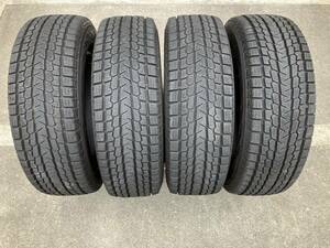 デリカD5等　ヨコハマice GUARD SUV 　G075 215/70R16 100Q　スタッドレスタイヤ4本のみ