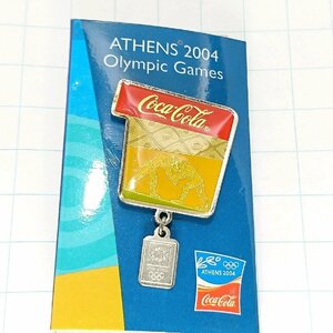 送料無料)2004 アテネ五輪 コカ・コーラ ピンバッジ PINS ピンズ A15718