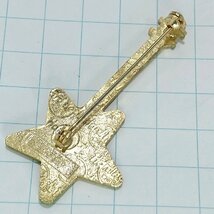 送料無料)Hard Rock Cafe 星条旗 星 ギター ハードロックカフェ ピンバッジ PINS ブローチ ピンズ A20098_画像2