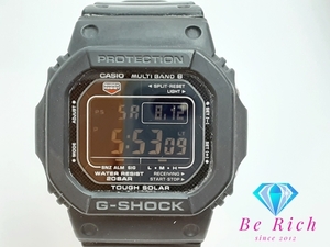 カシオ CASIO G-SHOCK 電波 ソーラー デジタル GW-M5610U 黒 ブラック SS 樹脂 ジーショック 【中古】 ht4842