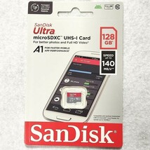 ☆新品 品質保証 SanDisk micro SD カード 128GB 140mb/s SDXC ( サンディスク micro SD カード マイクロ ニンテンドースイッチ )☆_画像3