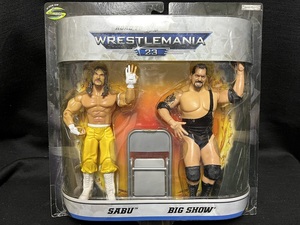 JAKKS：WWE WRESTLEMANIA 23 2PACK SERIES 1 サブゥ＆ビッグ・ショー（未開封品）