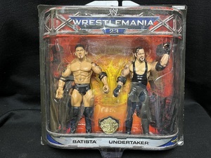 JAKKS：WWE WRESTLEMANIA 23 2PACK SERIES 3 バティスタ＜ディブ・バウティスタ＞＆アンダーテイカー w/ベルト （未開封品）