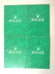 ★ROLEX　★　ロレックス 保証書の日本語訳　4冊　95年97年、8S×2★