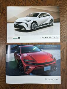  price decline [ Crown sport ] car body catalog . option catalog set ( for searching : Toyota, pamphlet )