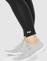 【LLサイズ】グレー×黒 新品 FILA 半袖Tシャツ レギンス ショートパンツ3点セット ヨガ　スポーツウエア フィットネス 水陸両用 送料無料_画像5