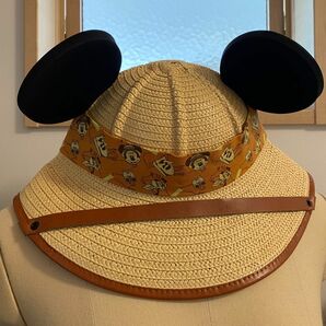 WDWミッキーファンキャップ ストローハット