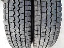 231013■良品■165/80R14 6PRx2 8PRx2 LT DUNLOP WINTERMAXX SV01 4本セット 中古 19年/20年製造_画像2